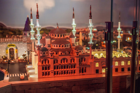 24.08.22 Istanbul, Turkey: Turkish sights made from Legoのeditorial素材
