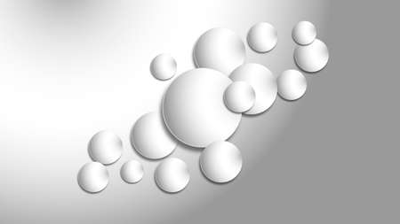 set of round colored frame circlesの写真素材