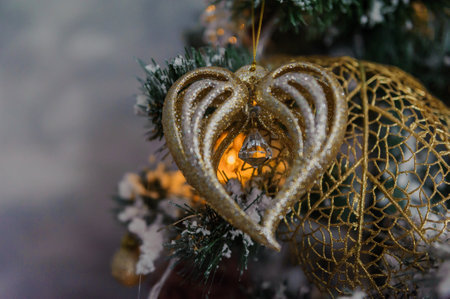 Christmas xmas and New Year holidays the decorationの写真素材