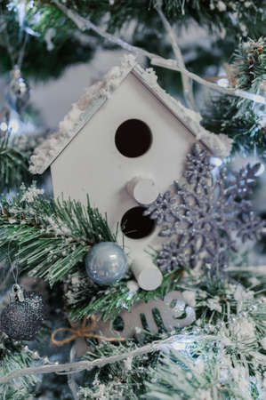 Christmas xmas and New Year holidays the decorationの写真素材