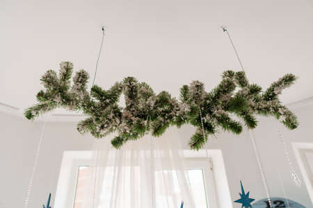 Christmas xmas and New Year holidays the decorationの写真素材