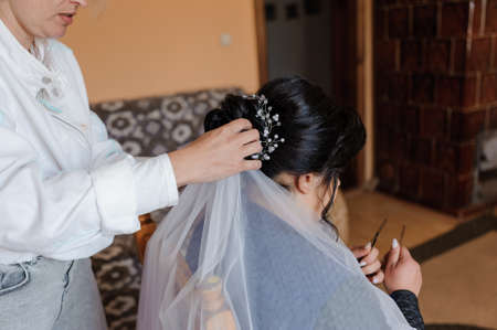 wedding hair jewelry. wedding hair wreath. Decoration for the bride
