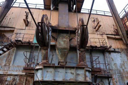 Industrial Machinery in Deteriorating Condition.の写真素材