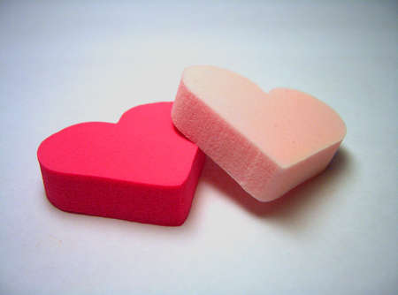 couple of heartsの写真素材