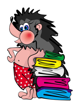 Everyone want to know more and to read the booksのイラスト素材
