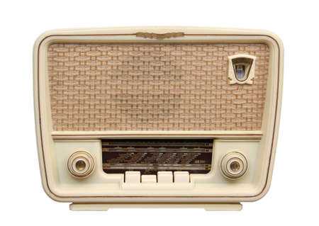 Old radio from 1950 and the years.の写真素材