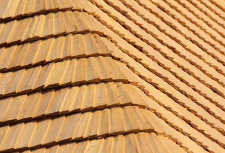 abstract background from the wood shingle roof.