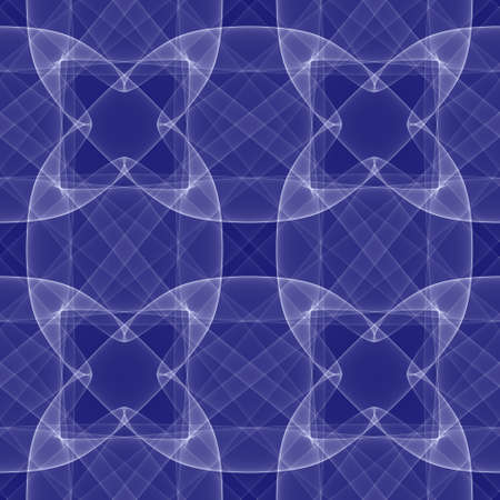 Seamless background, blue wallpaper decoration pattern.の写真素材