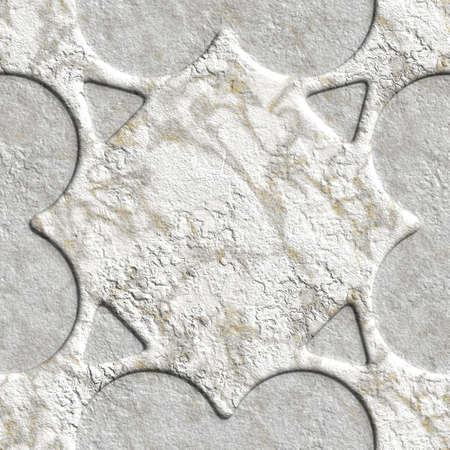 3D effect seamless background, wallpaper decoration stone pattern.