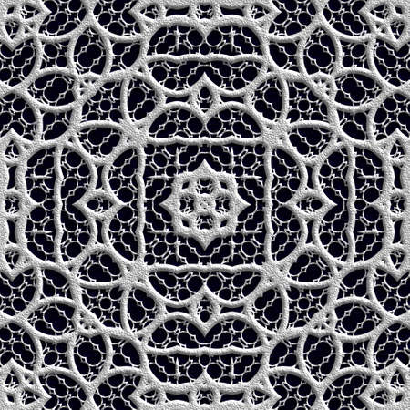 3D effect seamless lace background, wallpaper decoration pattern.