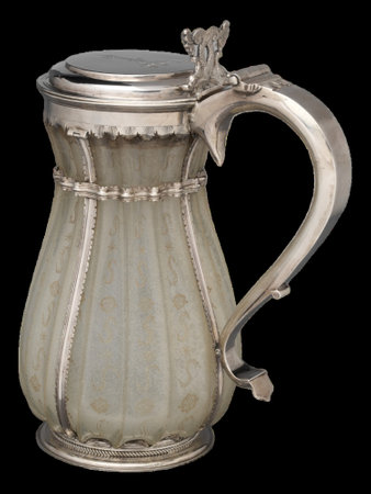 antique, vintage beer mug, tankardの写真素材