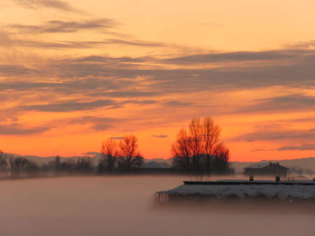 sunsetの写真素材