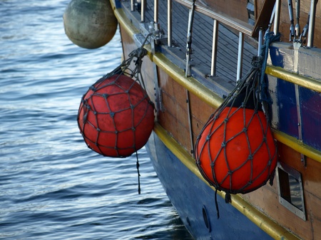 Attraction by the old piracy ship