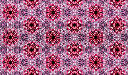Seamless texture from firework sparks. Red purple shiny patternの写真素材