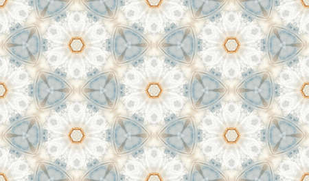 Abstract seamless texture from photo of gauze and decorationsの写真素材