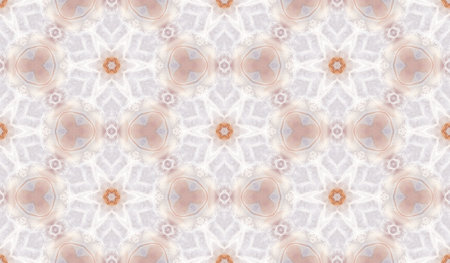 Abstract seamless texture from photo of gauze and decorationsの写真素材
