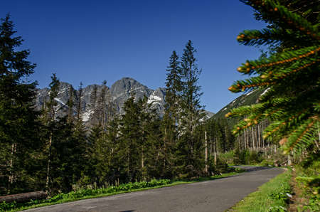 Mountains are a great trekking holiday at any time of the yearの写真素材