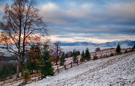 Mountains are a great trekking holiday at any time of the yearの写真素材