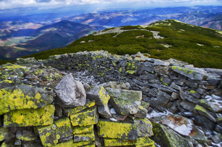 Mountains are a great trekking holiday at any time of the yearの写真素材