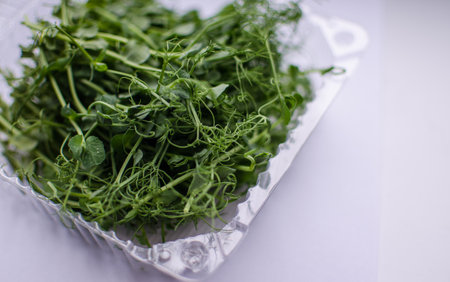 Green peas for healthy diet food and soup or pureeの写真素材