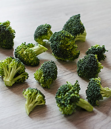 young green broccoli inflorescences are valuable sources of useful and important substances for the...