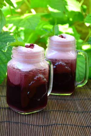 Berry summer cocktail