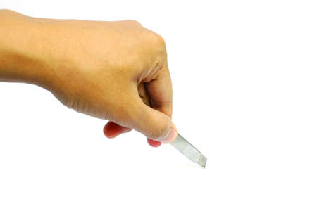       Knife in a hand            