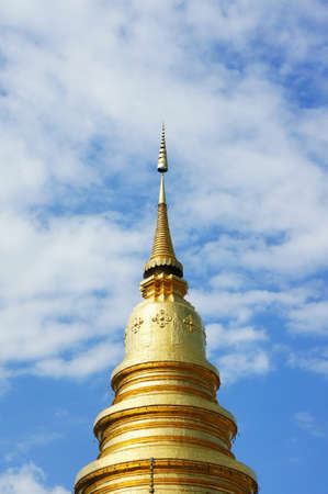   Thai art. Pagoda                の写真素材