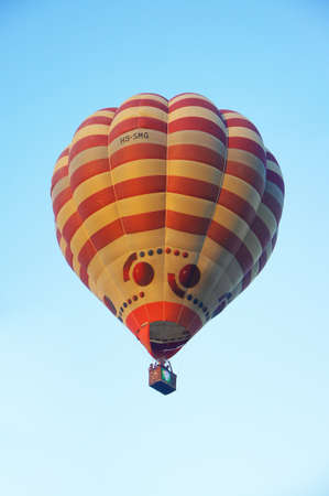  CHIANG MAI, THAILAND - JANUARY 21: Hot air balloons in Thailand International Balloon Festival 2012 in Chiangmai, Thailand on January 21, 2012.                      のeditorial素材