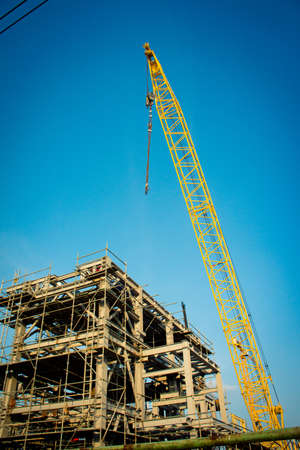construction site is not finished 