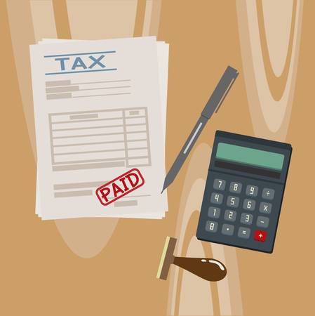 taxのイラスト素材