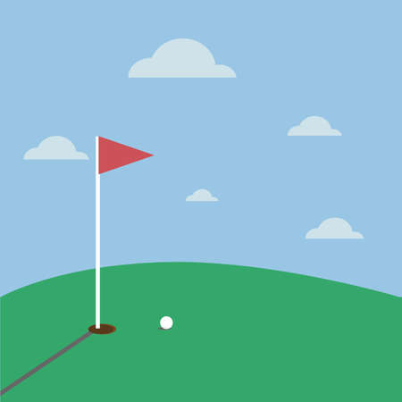 golf  のイラスト素材