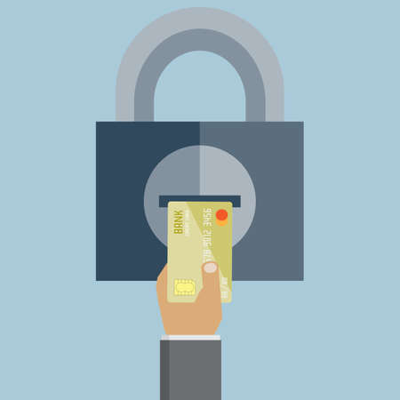 credit cardsのイラスト素材