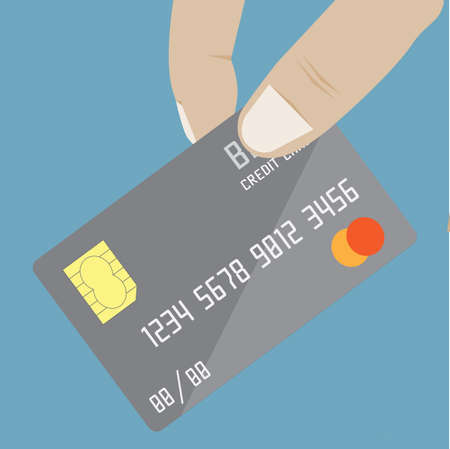 credit cardsのイラスト素材