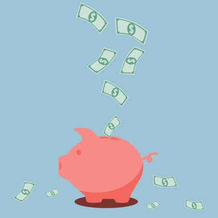 Savingのイラスト素材