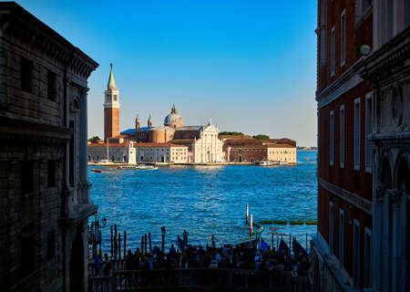 Church of San Giorgio Maggiore Venice Italyのeditorial素材