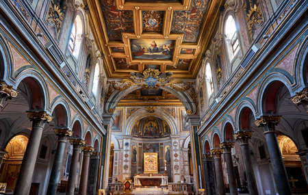 San Bartolomeo all'Isola Basilica di San Bartolomeo all'Isola Rome Italyのeditorial素材