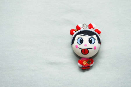 cartoon keychainの写真素材