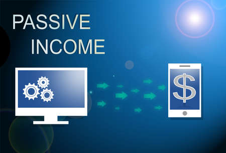 Passive income business concept.の写真素材