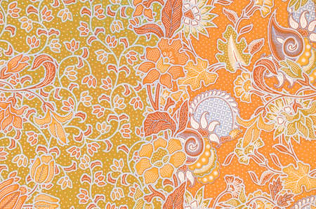 Pattern for traditional clothes include batikの写真素材