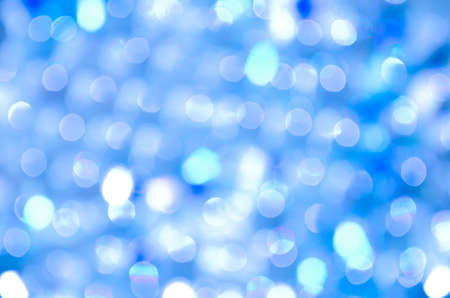 abstract background blue bokeh circles