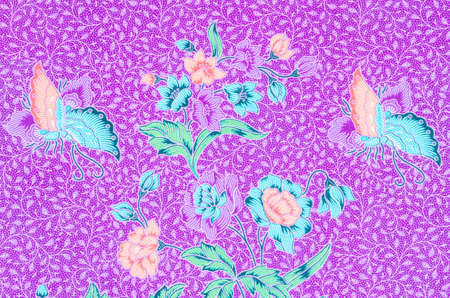 Pattern for traditional clothes include batikの写真素材