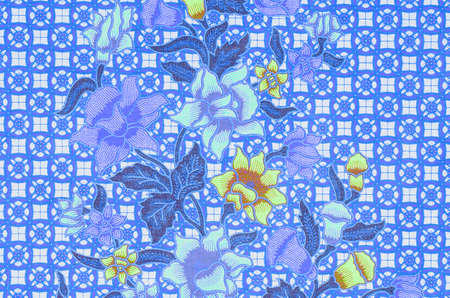 The beautiful of art Malaysian and Indonesian Batik Pattern