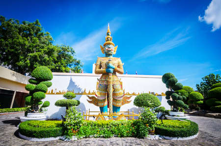 Mini Siam, Pattaya, Chonburi Province, Thailand. - 3 June, 2015 : Ramayana Giant, Tosakantha.
