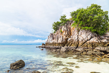 Koh Khai Nai, island at Phuket province, Thailand.の写真素材