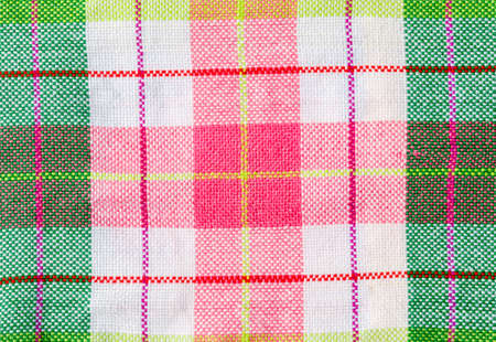 Colorful loincloth of Thai people that the villagers weaveの写真素材