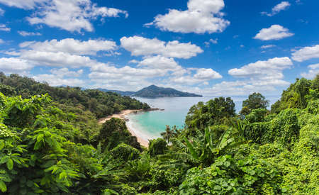 Phuket Thailand, Patong beach sea and sunlight.