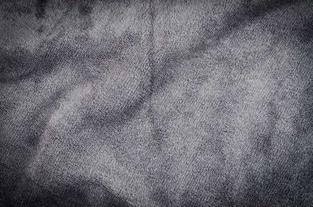 Black Microfiber Towel textured as background.