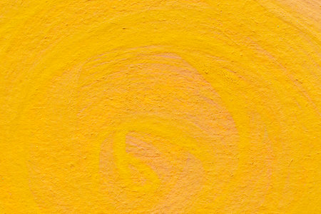 Painted Color Background, Abstract Yellow Paint Texture.の写真素材