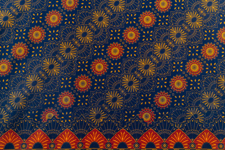 Beautiful of art Malaysian and Indonesian Batik Pattern